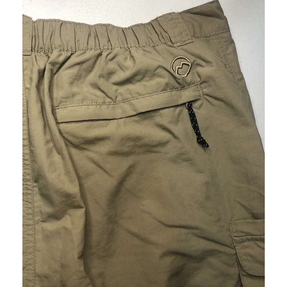 Magellan Outdoors Men's L Water-Repellent Nylon Convertible Cargo Fishing Pants